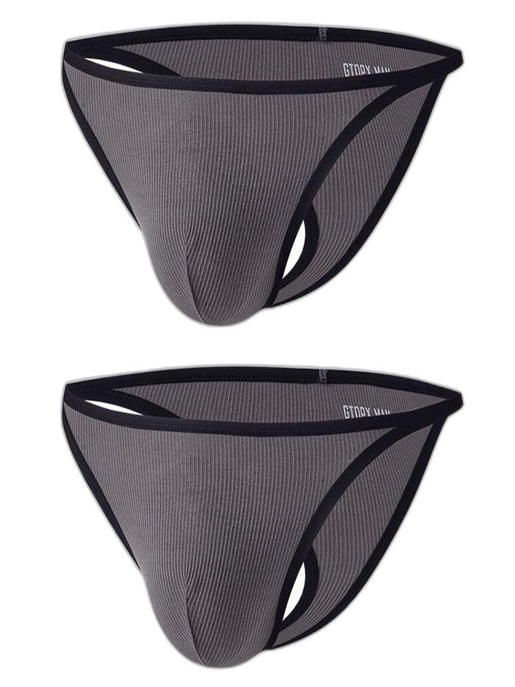 Men's Low-Rise Sexy U-Convex Thong And Briefs