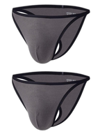 Men's Low-Rise Sexy U-Convex Thong And Briefs