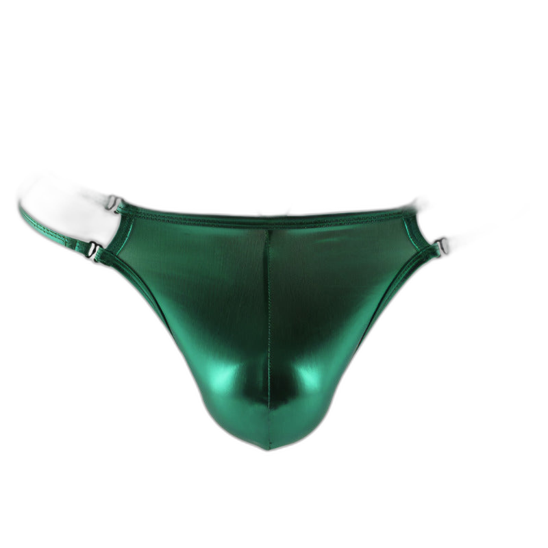 Low Waist Metallic Thong