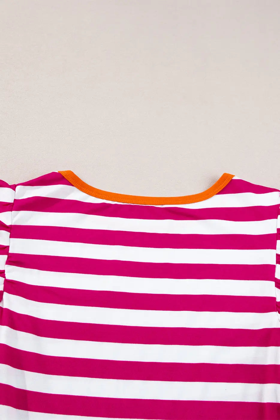 Rose Red Striped Blouse Women UK | Casual Summer