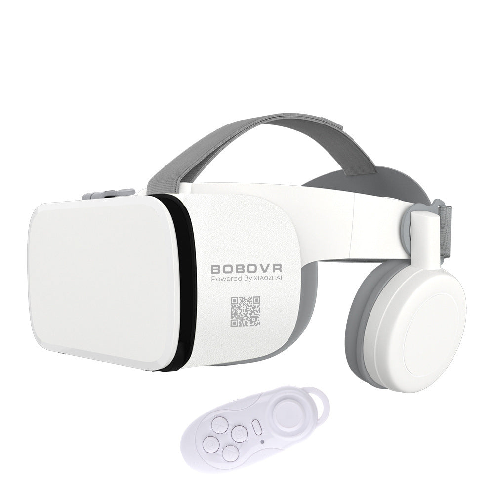 BOBO Z6 VR Headset - Bluetooth 3D Virtual Reality Glasses with Built-in Headphones