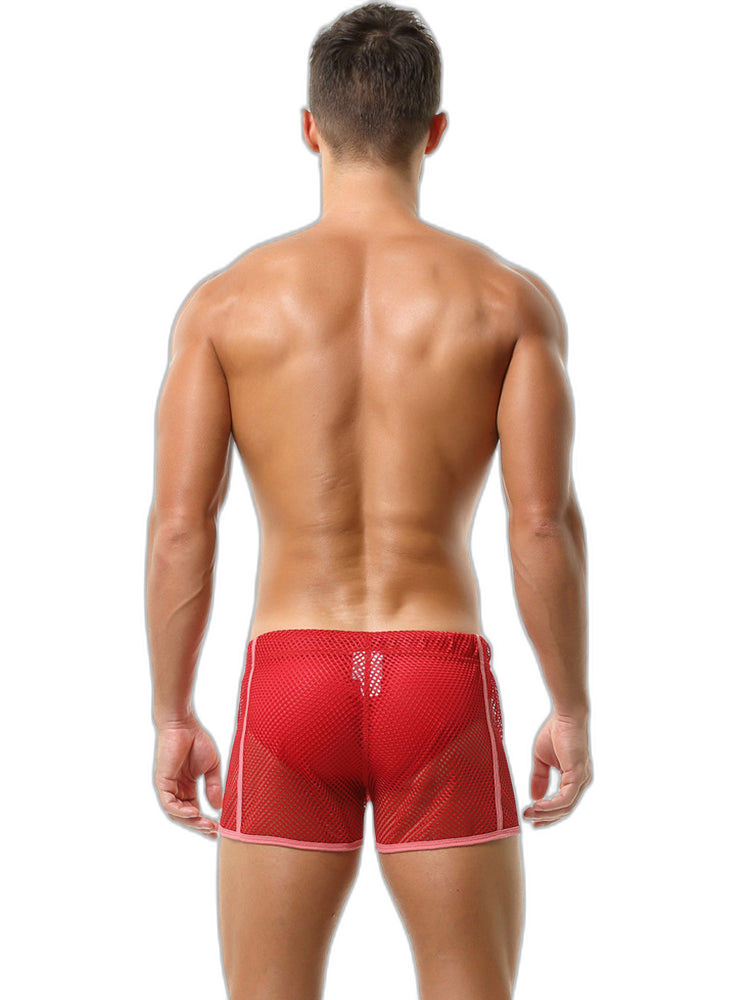 Men's Hollowed Out Breathable Boxer Briefs