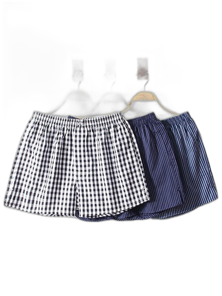 3 Pack Men's Cotton Loose Boxers