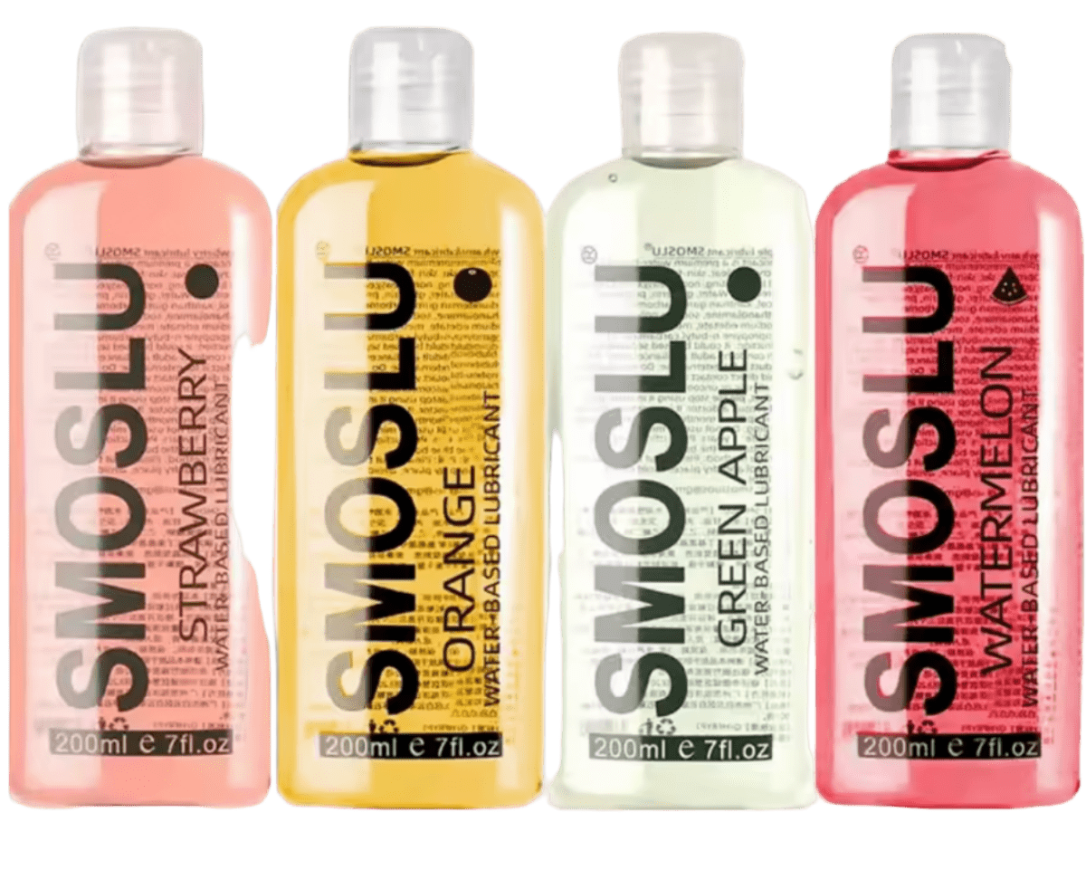Water Based Flavoured Lube Bundle Strawberry/Orange/Apple/Watermelon