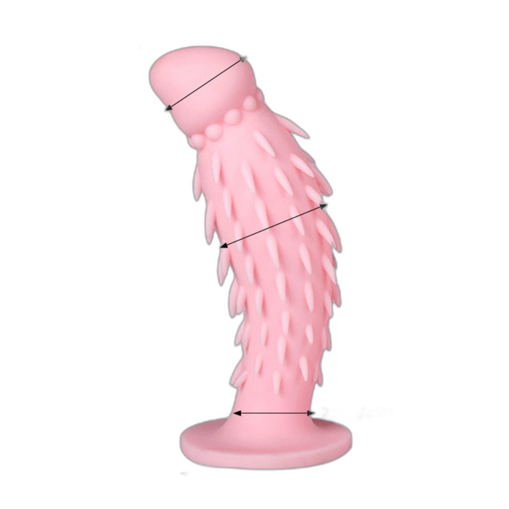 Cactus - Pink Dildo - Spiked Dildo - Female Sex Toys