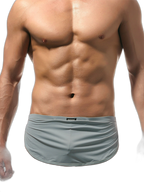 Men's Sexy Side Split  Boxers With Support Pouch