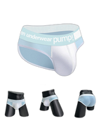 2 Pack Men's Middle-Rise Cotton Sexy Briefs