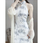 Stunning New Chinese Style Halter Neck Dress