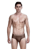 4 Pack Breathable Ice Silk Antibacterial Men's Briefs