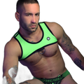 Breedwell Futura Tank Harness Neon Green