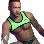 Breedwell Futura Tank Harness Neon Green