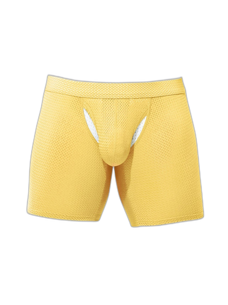 2 Pack Men's Sporty Cut Anti-Chafing Breathable Stretch Fit Midway Briefs