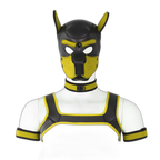 Beta Puppy Play Set - Pup Hood & BDSM Collar & Chest Harness