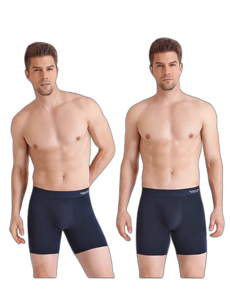 4 Pack Anti-Chafing High Elasticity Sports Boxer Briefs