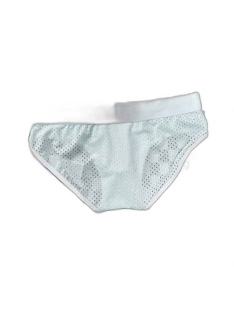 2 Pack Men's Mesh Loose Fit Sport Low-Rise Briefs