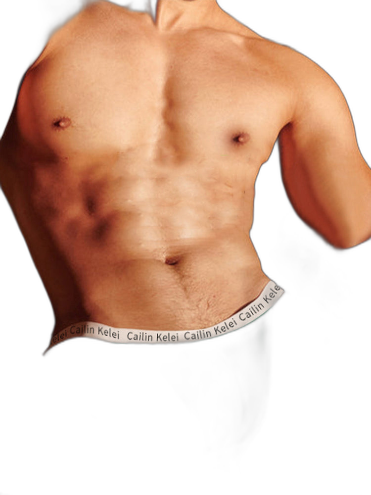 3-pack Men's Ultra Sexy Low Rise U-shaped Convex Pouch Briefs