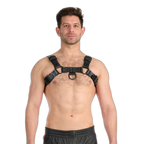 Prowler RED Leather Noir Harness Black