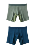 2 Pack Men’s Casual Ice Silk Midway Briefs