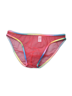3-pack Men's Ultra-sheer Rainbow-edge Mesh Briefs