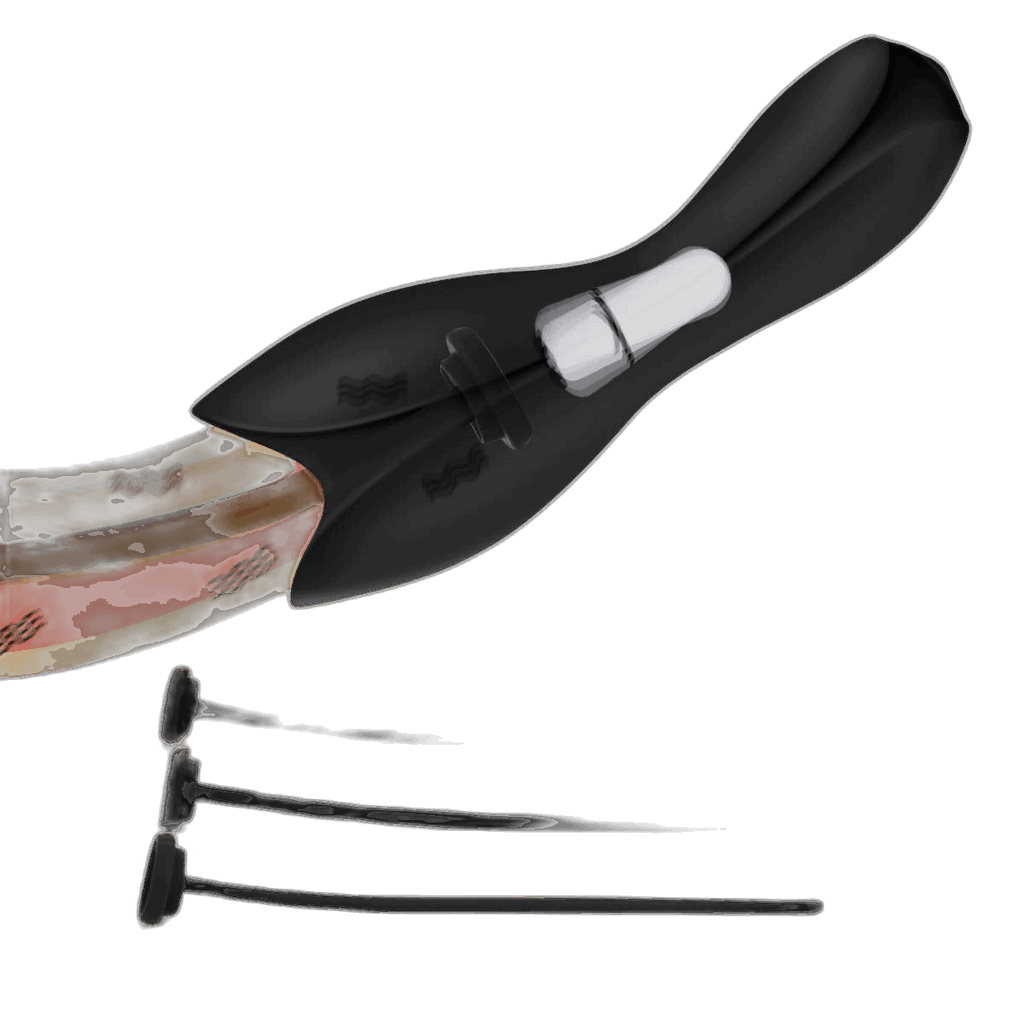 Vibrating Urethral Sound - 6 Separable Plugs