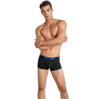 Pink Hero Simple Striped Boxers