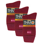 3 Pack Kids Indoor Thermal Slipper Socks with Grips