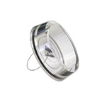 Crystal -  Clear Hollow Butt Plug - 5 Sizes