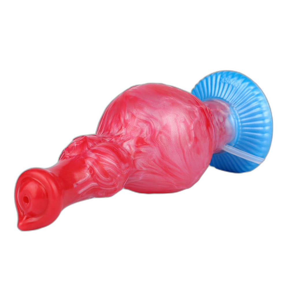 Knox - Inflatable Knot Dildo - Squirting Silicone Dildo