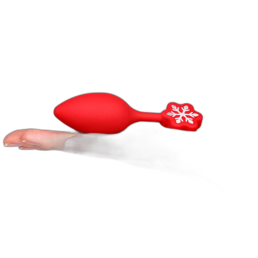 Snowflake - 4 Inch Silicone Butt Plug