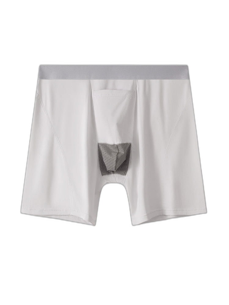 2 Pack Men's Gun Bullet Separation Casual Sports Breathable Cotton Mid-Rise Midway Briefs