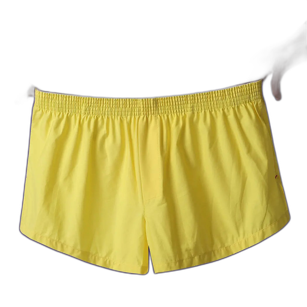 Casual Home Cotton Pouch Breathable Boxer Briefs for Men