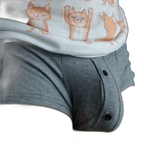 D.M. Comfort Button Up Boxers