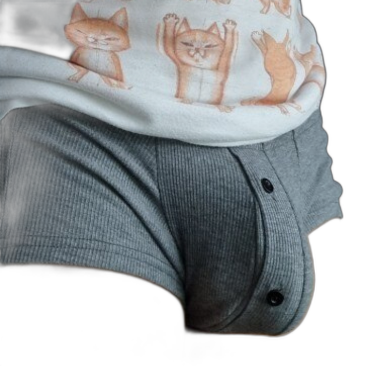 D.M. Comfort Button Up Boxers