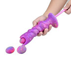 Firefly - 8 Inch Ovipositor Dildo - Glow In The Dark Alien Dildo - Egg Laying Kink