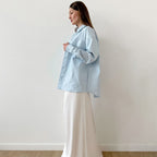 Women's Elegant Simple Solid-Color Loose-Fit Blouse