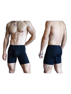 3 Pack Men's Anti-chafing Waffle Boxer Briefs