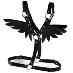 Angel Wings Leather Harness