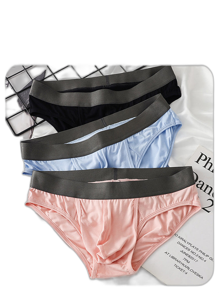 3-pack Men's Open Crotch Sexy Bullet Briefs