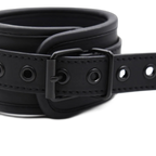 Leather Black Handcuffs