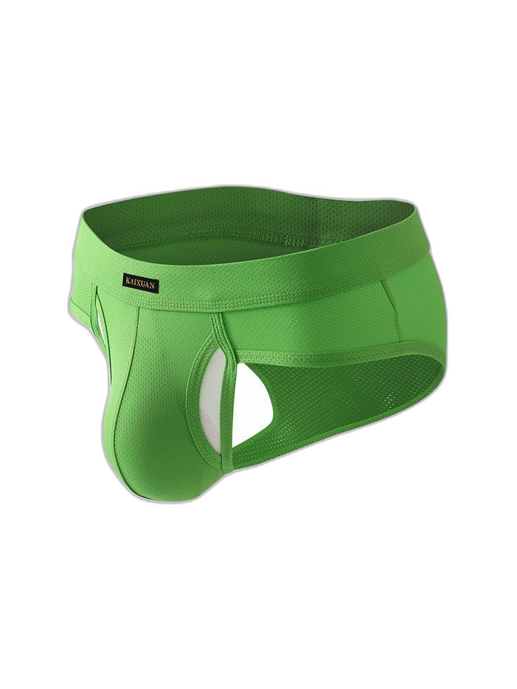 3 Pack Men's Seamless Comfort Sporty Cut Stretch Fit Briefs
