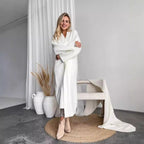 Autumn And Winter New Elegant Cardigan Sweater Coat For Women