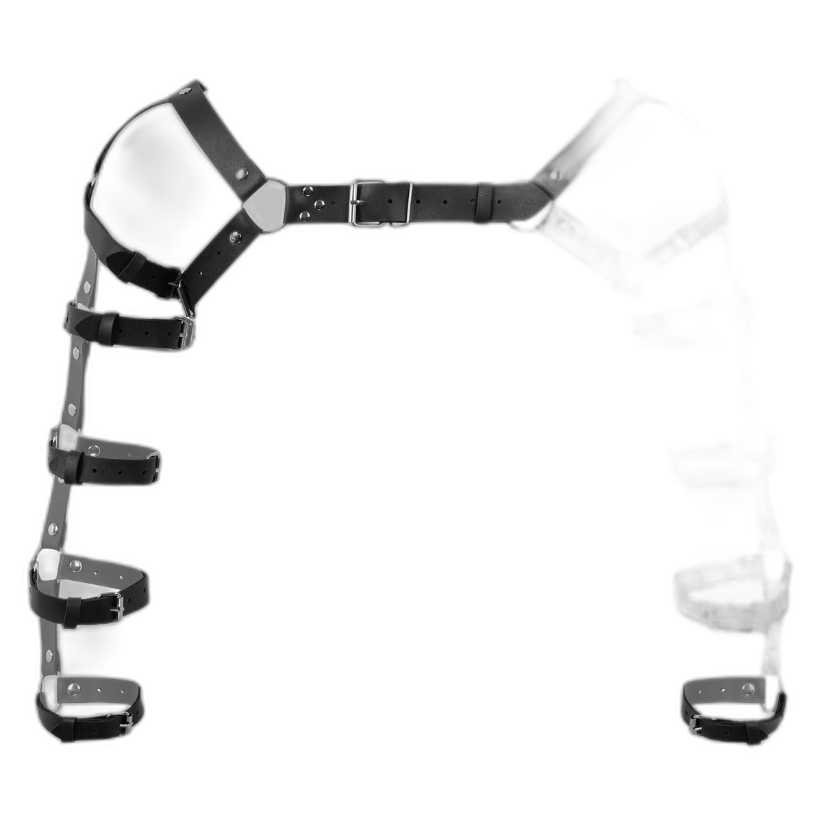 Gladiator Leather Muscle Harness