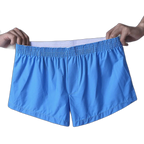 Casual Home Cotton Pouch Breathable Boxer Briefs for Men