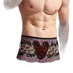 Lace Skirted Sissy Thong With High Waist