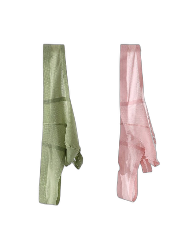 3 Pack Men's Solid Color Seamless Comfort Quick-Dry Breathable Thongs