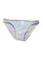 3-pack Men's Ultra-sheer Rainbow-edge Mesh Briefs