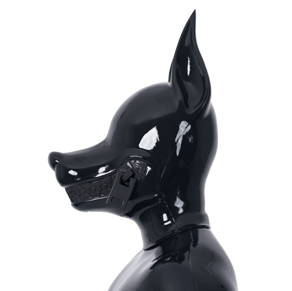 Furrjoi Zipper Dog Hood Black