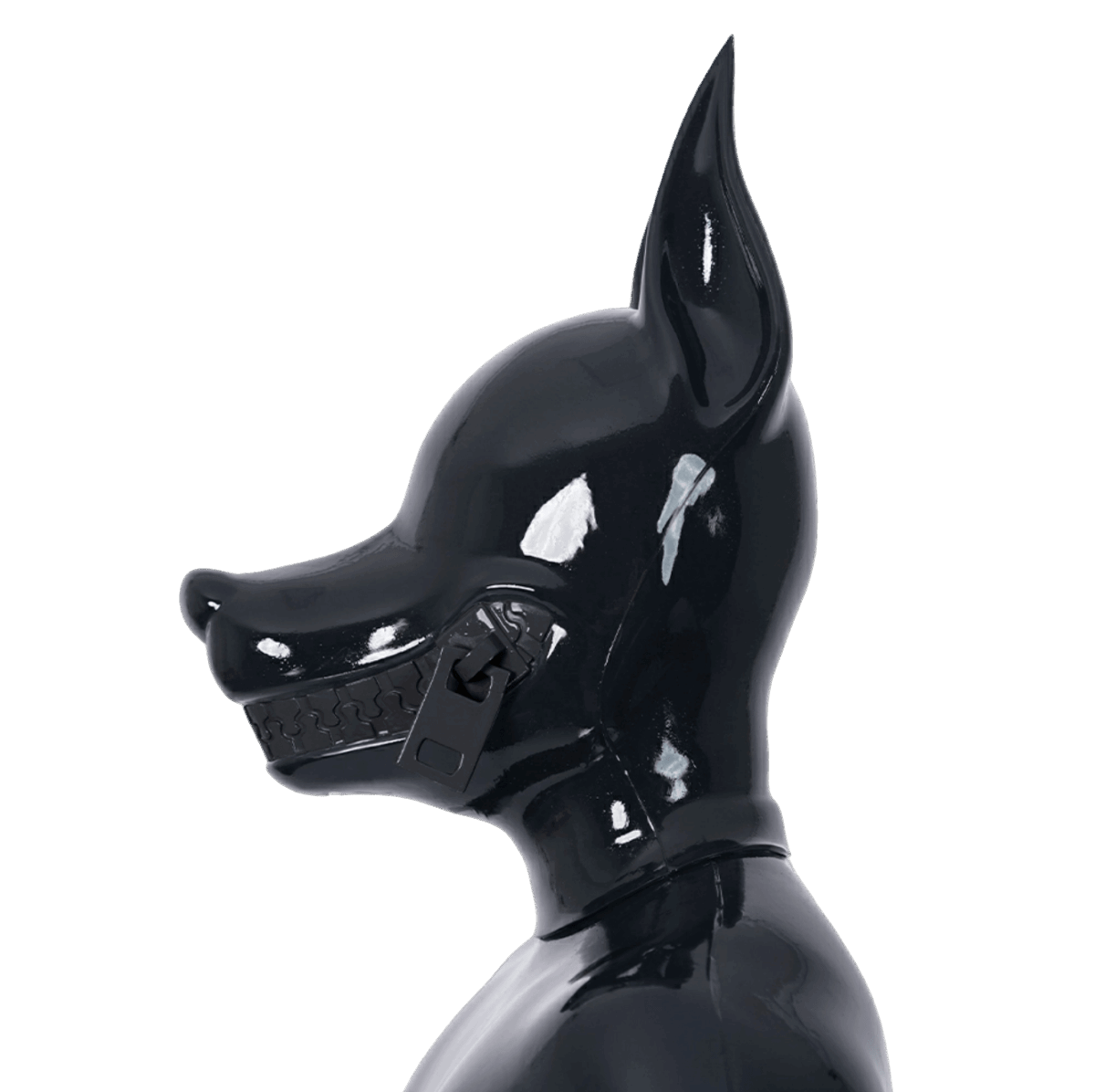 Furrjoi Zipper Dog Hood Black