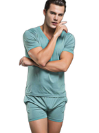 Solid Color Modal Home Boxers for Men