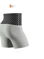 Men's Tummy Control Boxer Briefs With Functional Fly